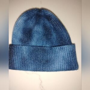 Blue Knit Beanie